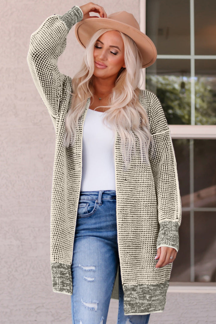 Harper Long Open Front Cardigan