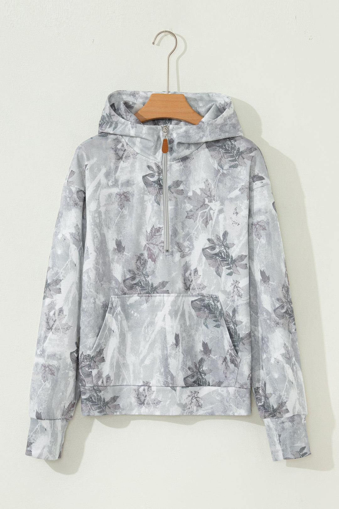 Sariyah Kangaroo Quarter Zip Hoodie