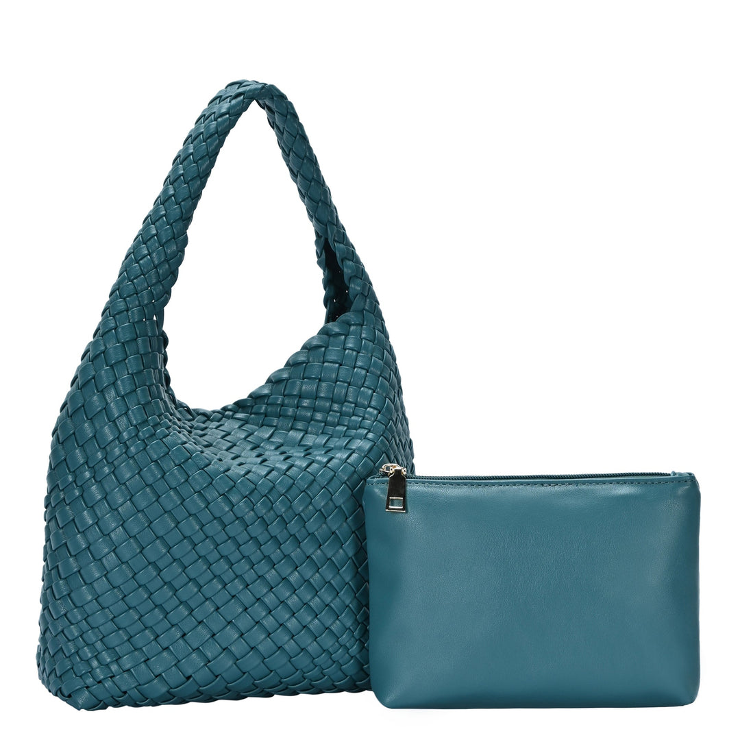 Parker 2 in 1 Woven Satchel