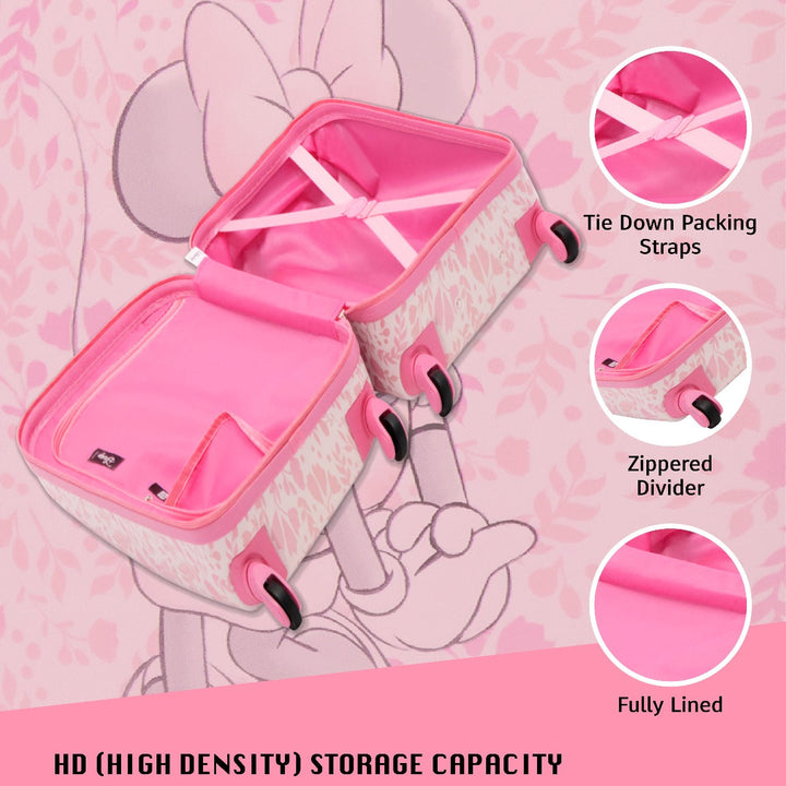 Disney Ful Minnie Mouse Floral Pink Kids 20.5" Luggage