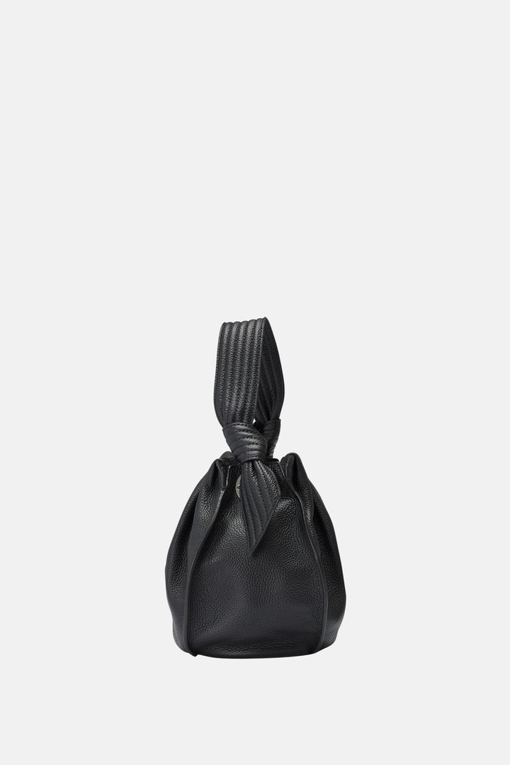 Oryany - Selena Bucket Bag - Medium Crossbody - Black Leather