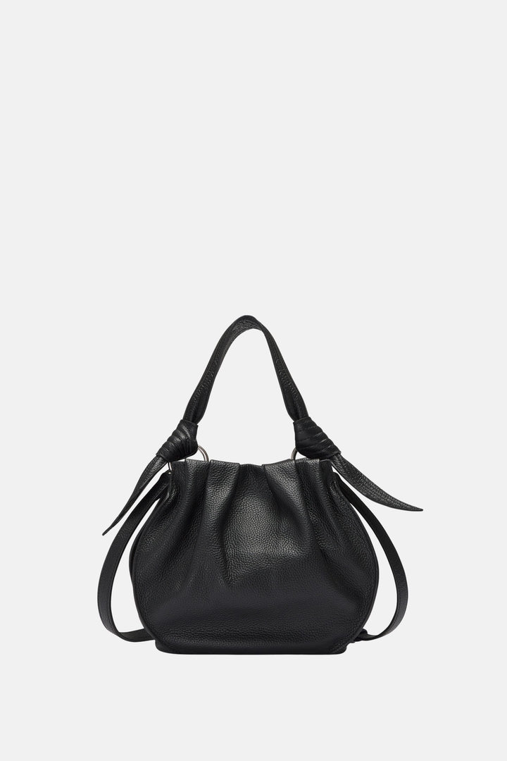Oryany - Selena Bucket Bag - Medium Crossbody - Black Leather