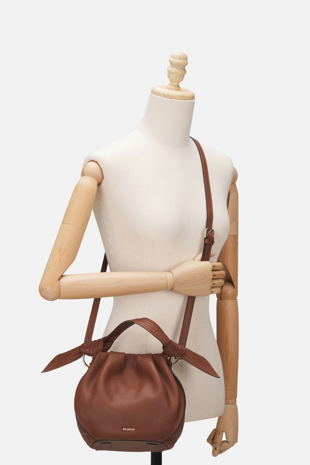 Oryany - Selena Bucket Bag - Medium Crossbody - Toffee Tan Leather