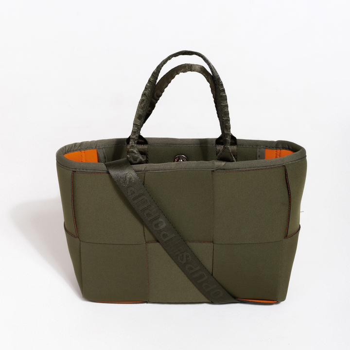 MINI ICON TOTE SAFARI GREEN