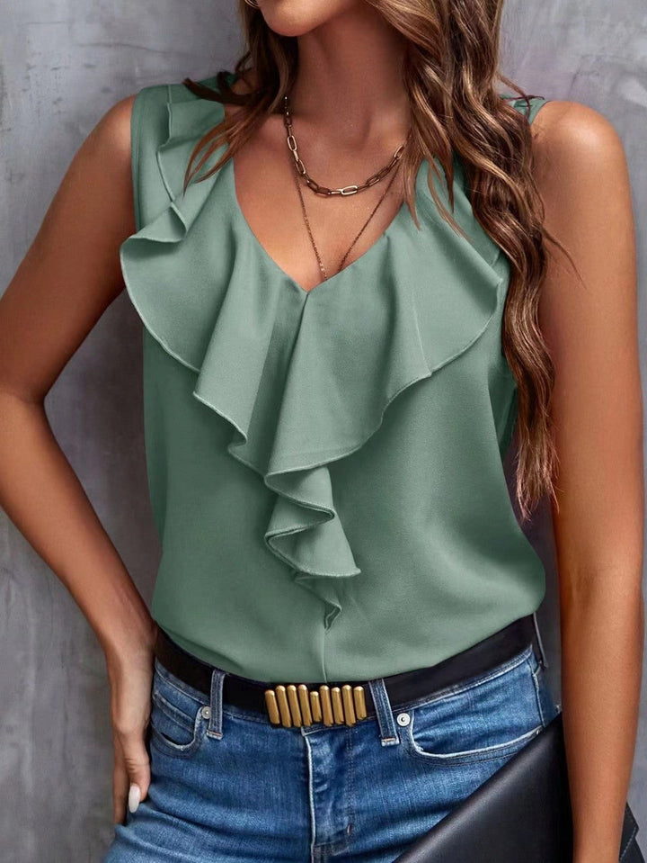 Ruffle Tank Top