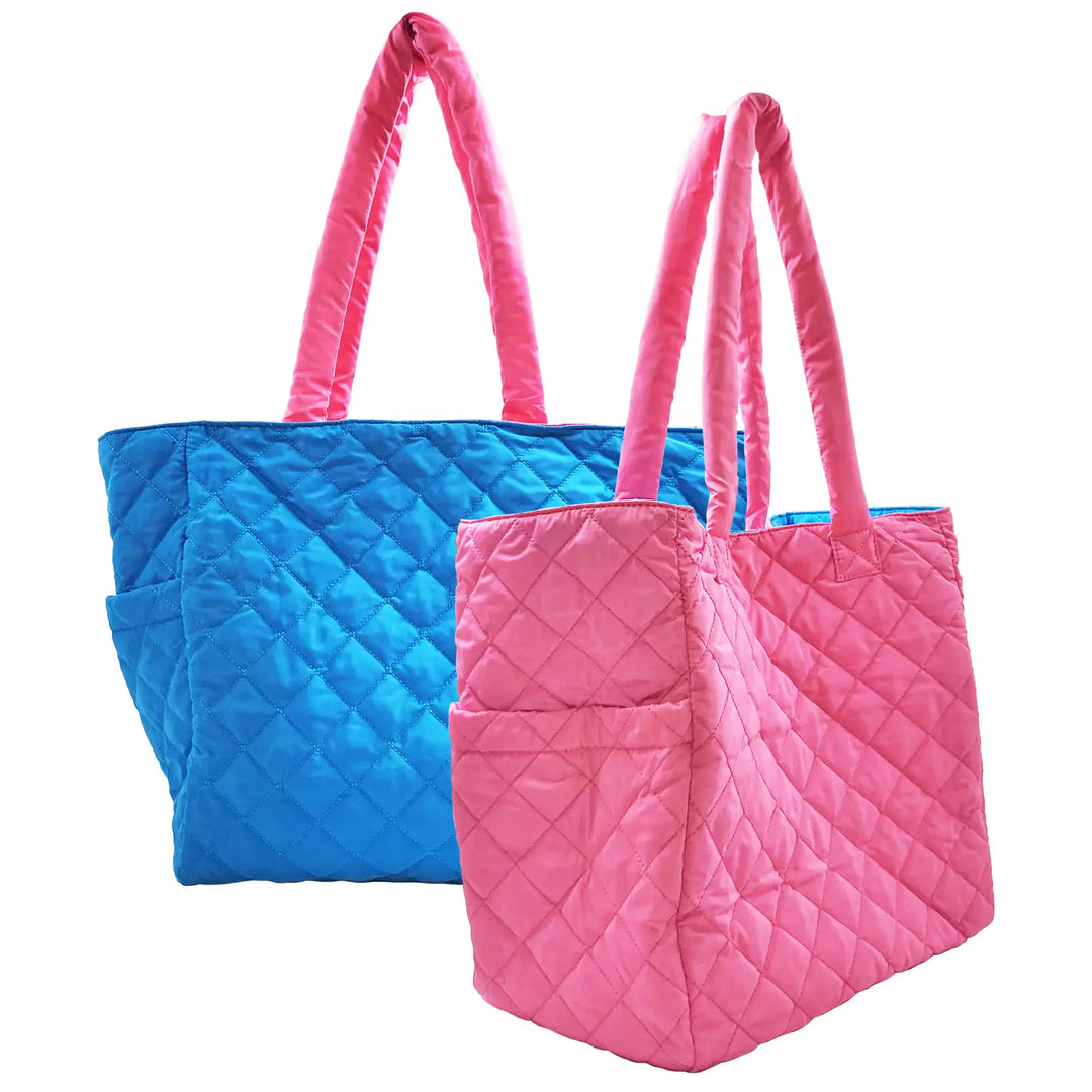 Riva Large Reversible Nylon Tote