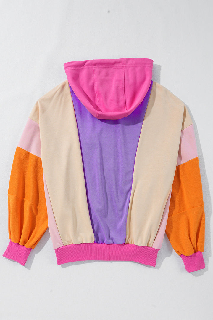 Remy Patchwork Full Zipped Hoodie