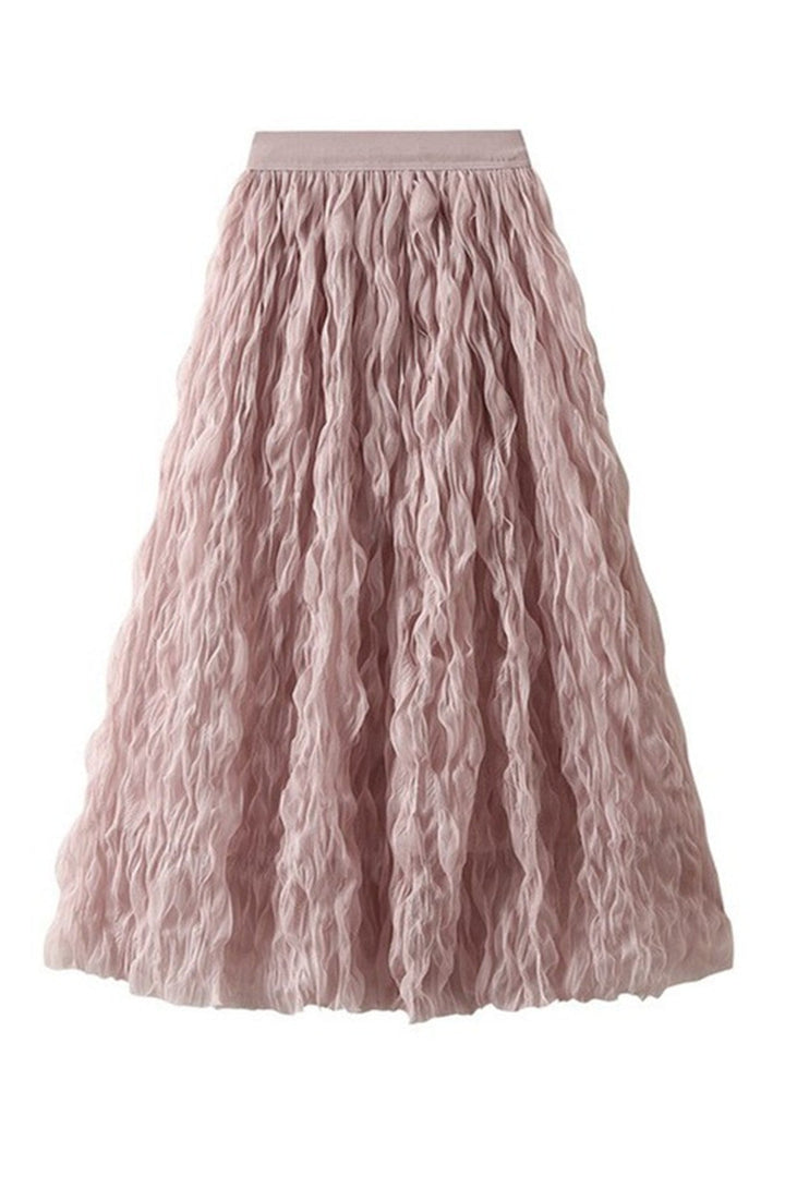 Midi Mesh Skirt