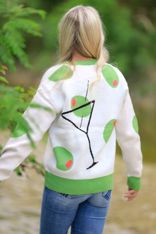 Martini Olive Cardigan