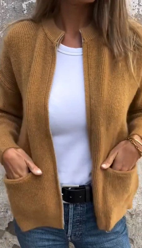 Knit Cardigan Jacket