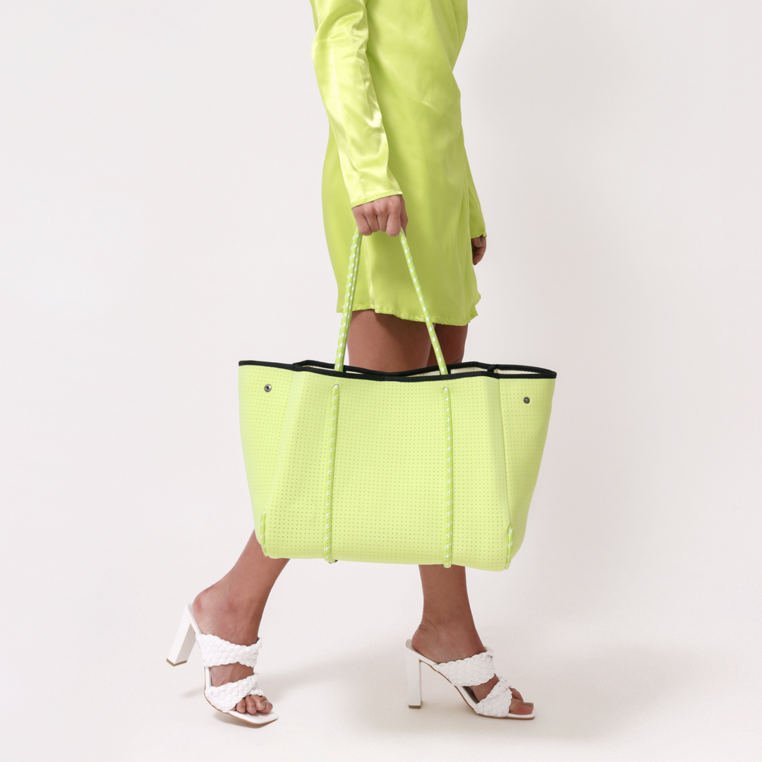 EVERYDAY TOTE NEON GREEN