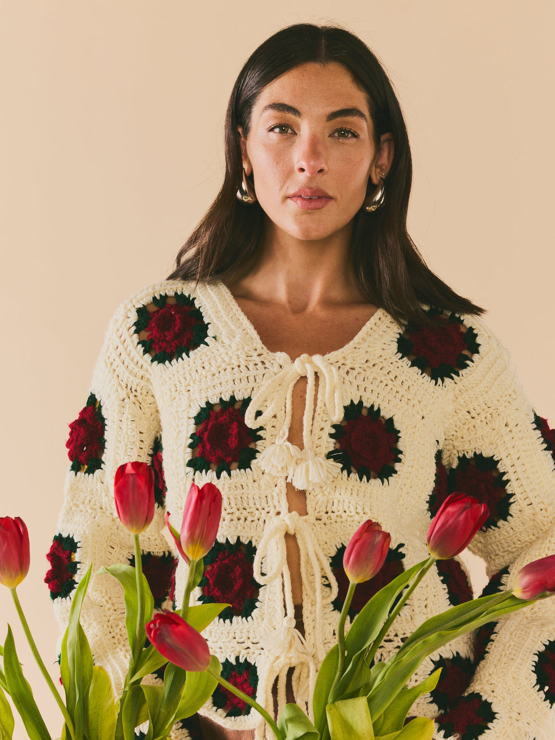 Round Top Sweater Jacket