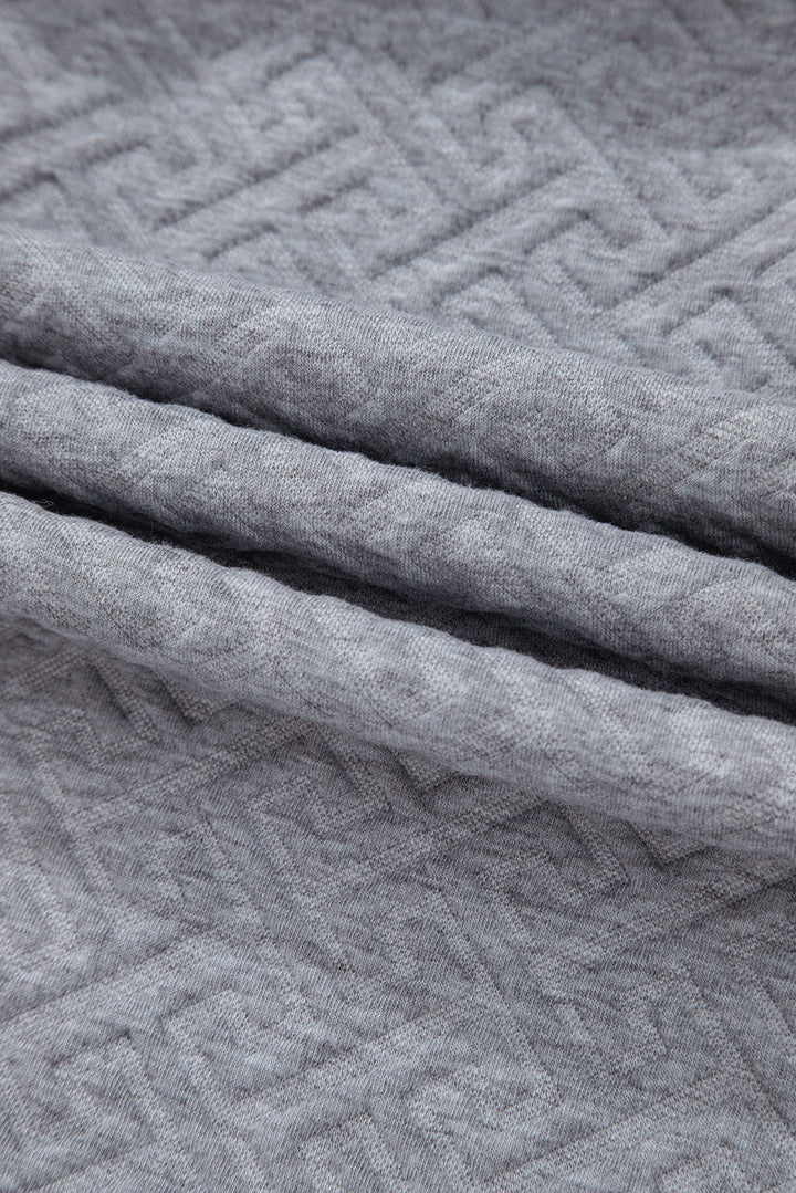 Saige Half Zipper Collared Sweatshirt