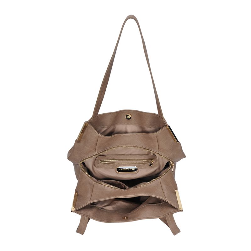 Elizabeth Triple Compartment Hobo