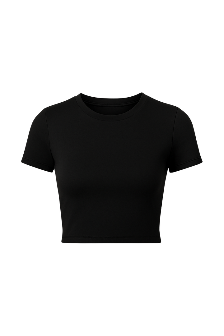The Workshop Studio x Luxe Fit Cropped Tee