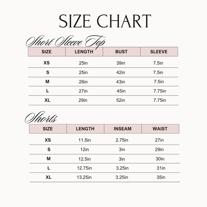 Pickleball - Short Pajama Set