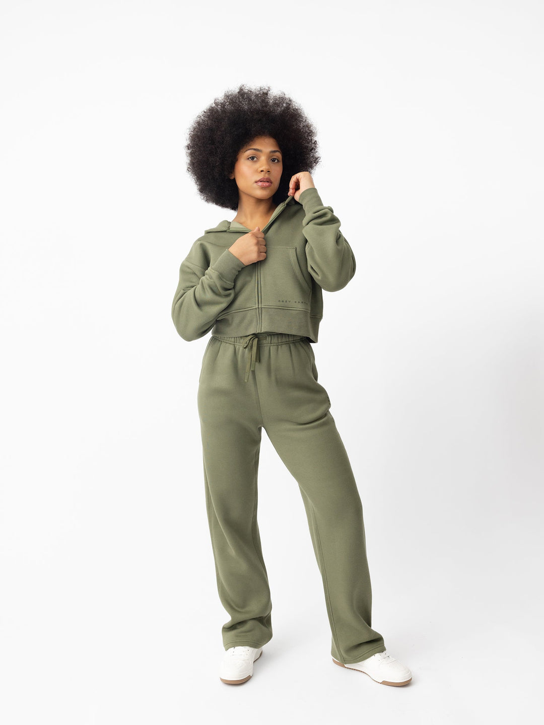 Women's CityScape Cropped Full Zip - Last Chance