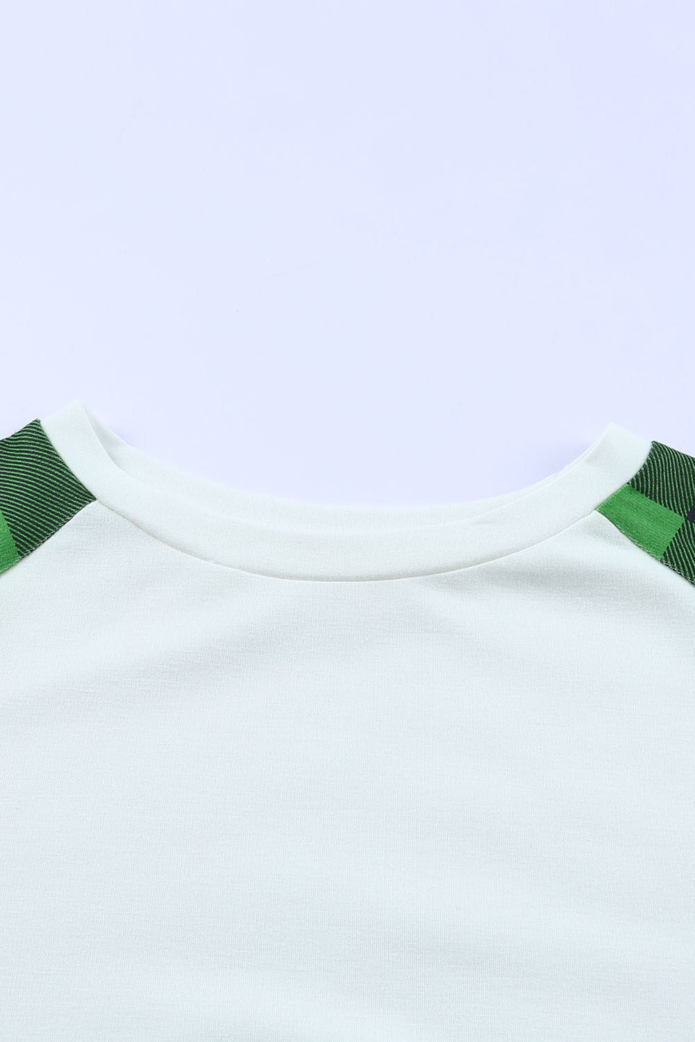 Aria Plaid Long Sleeve Sweatshirt