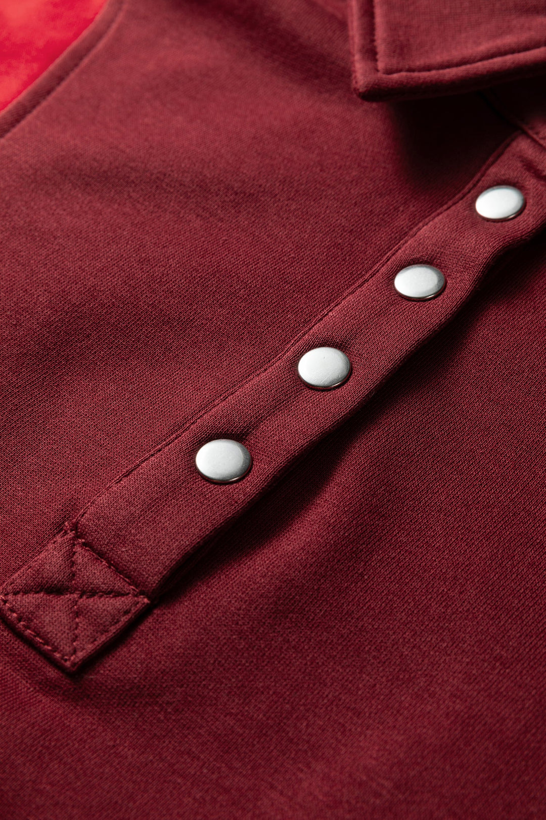 Whitley Patchwork Snap Oversize Hoodie