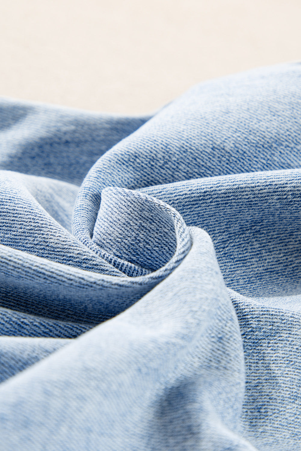 Saige Wash Distressed Straight Jeans