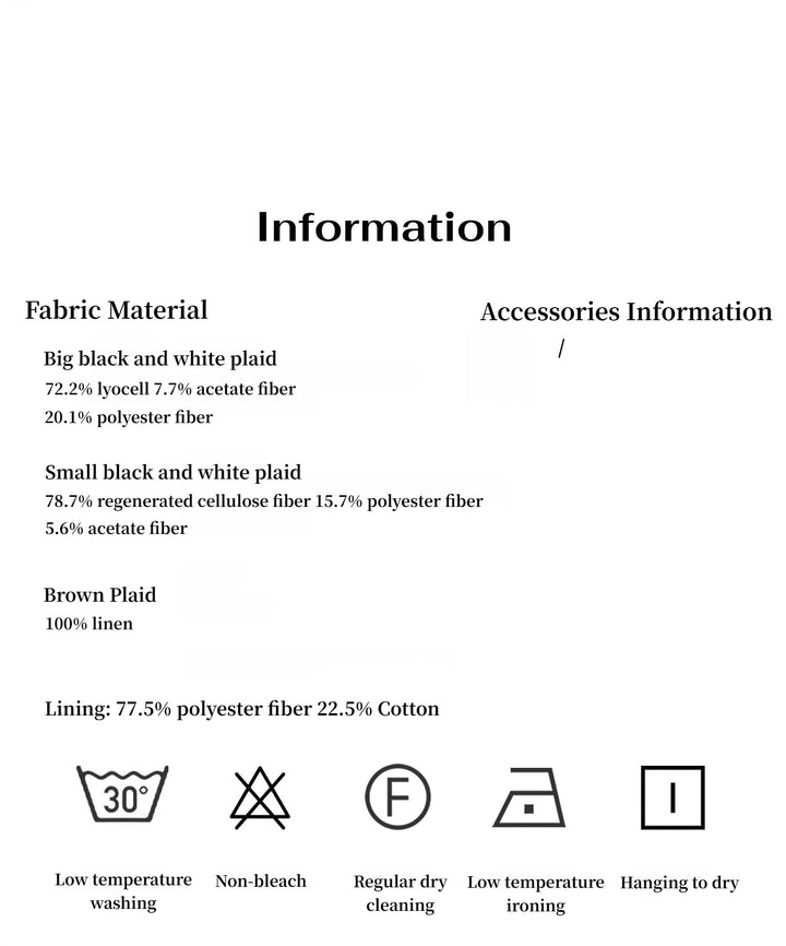 National Style Tencel Acetate Jacquard/Drape Linen Plaid Retro Casual Pants Spring"Plaid Accent"