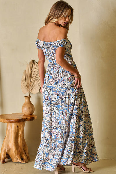 Bria Off Shoulder Maxi Dress