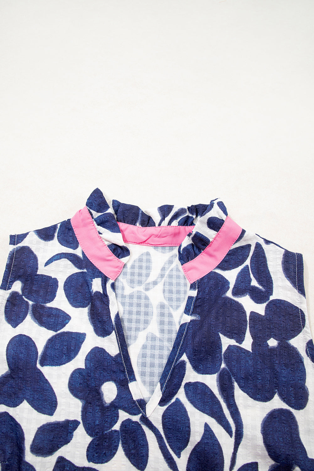 Margaret Colorblock Notched Mini Dress