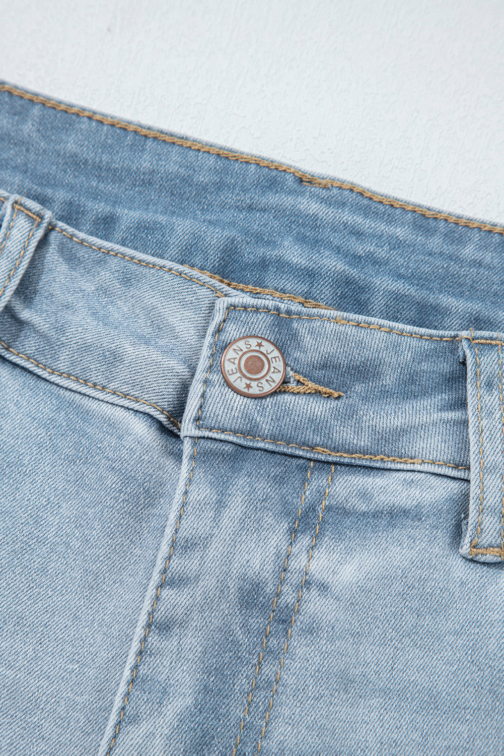 Kimberly Length Distressed Skinny Jeans