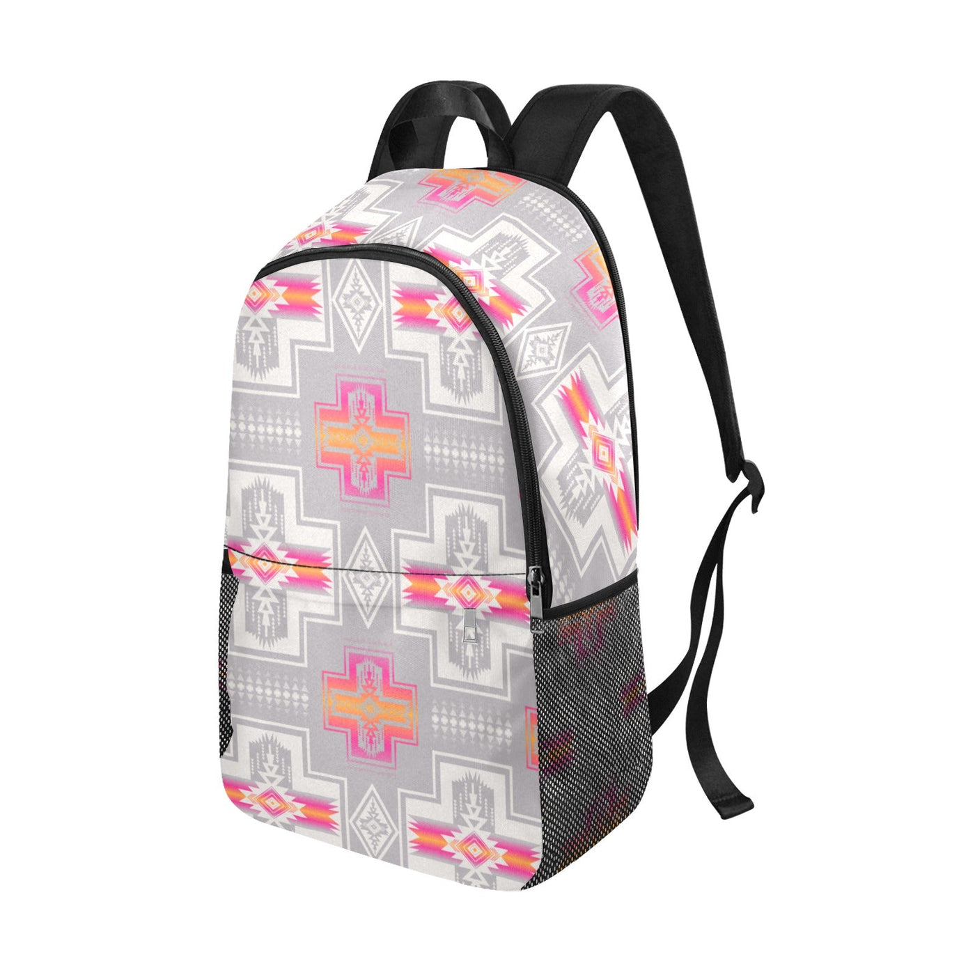 Pink Fire Aztec Backpack