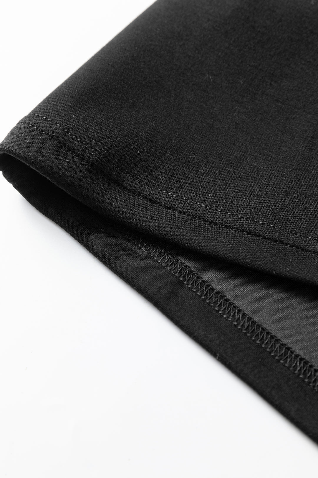 Black Leopard Patchwork Zip Collared Short Puff Sleeve Shift Mini Dress