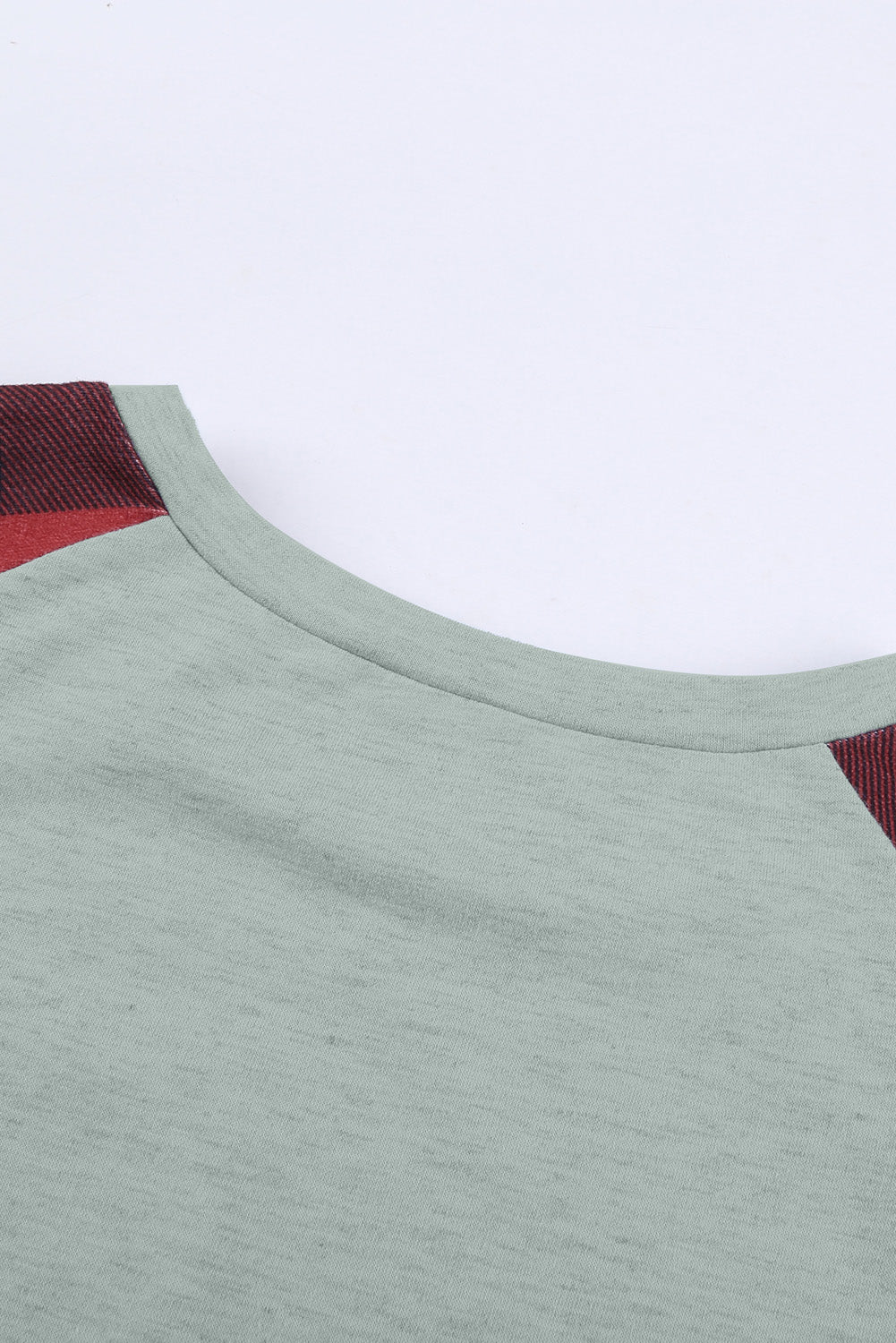 Aria Plaid Long Sleeve Sweatshirt