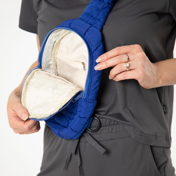 Quilted Sling Bag