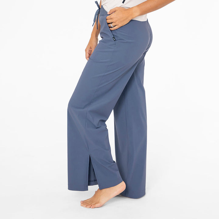 Wide Leg Tech Pants