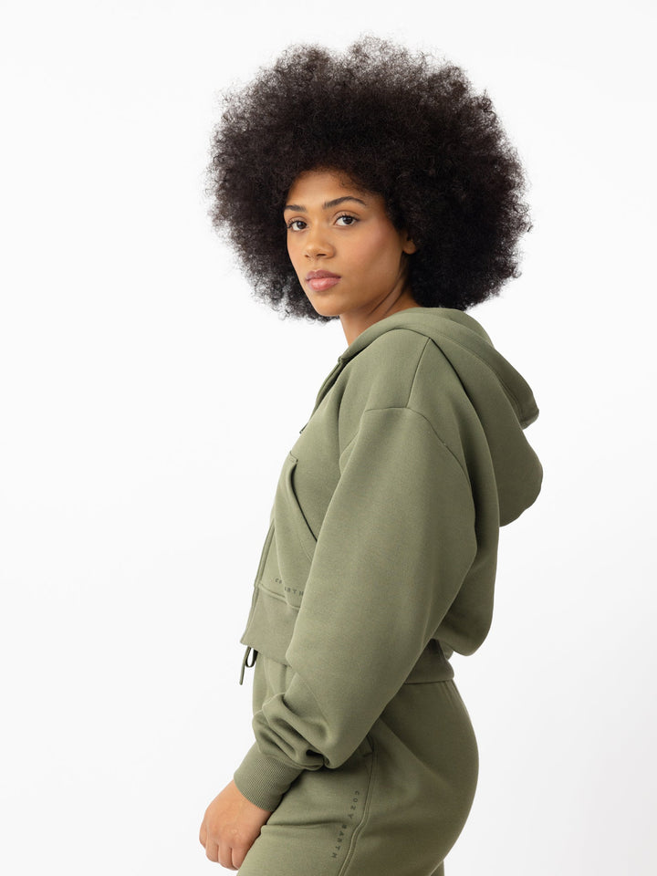 Women's CityScape Cropped Full Zip - Last Chance