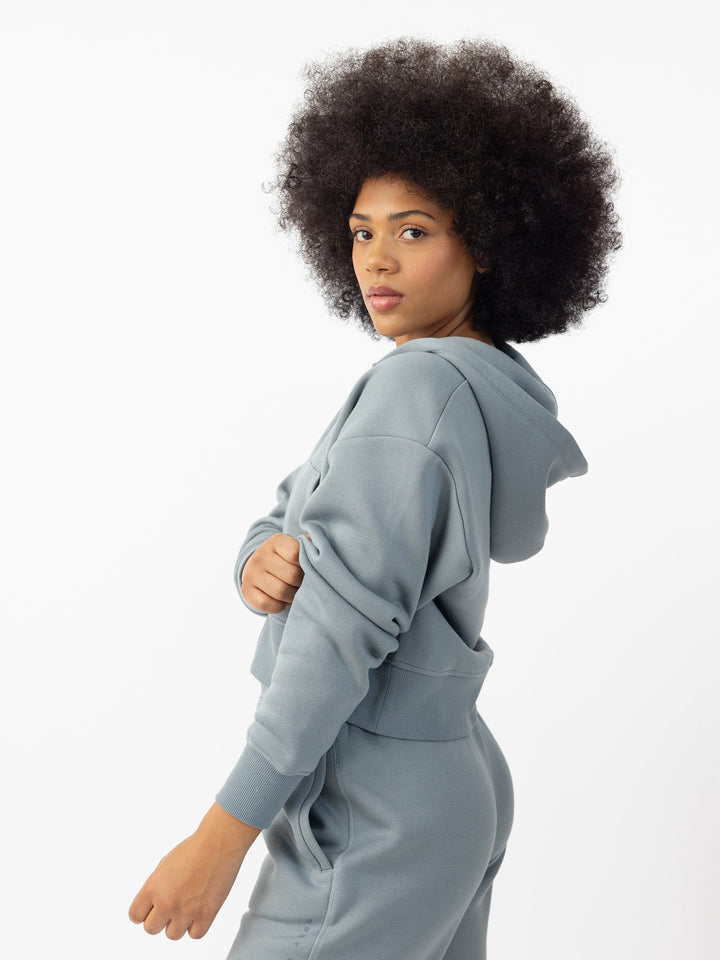 Women's CityScape Cropped Full Zip - Last Chance