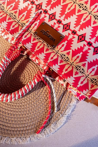 WRANGLER: SOUTHWESTERN PRINT TOTE BAG