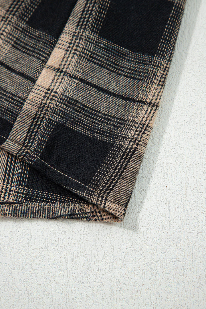 Meredith Double Flap Brushed Shacket