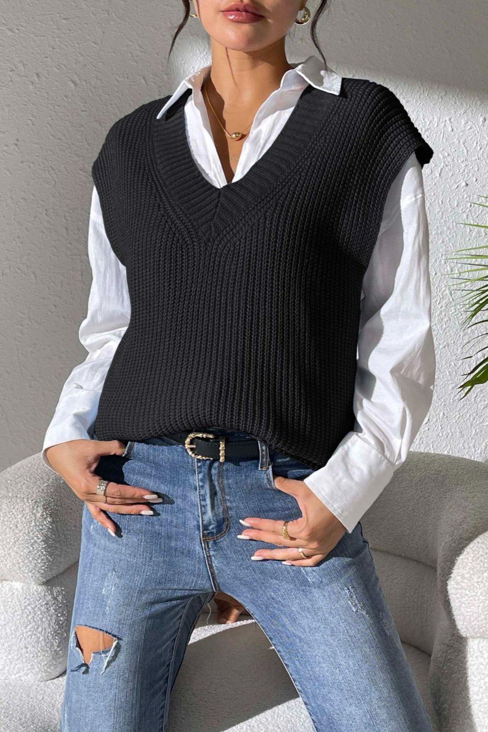 V-Neck Sweater Vest