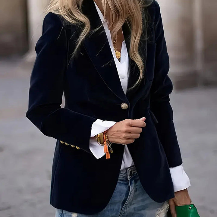 Women’s Slim-Fit Notch-Lapel Blazer