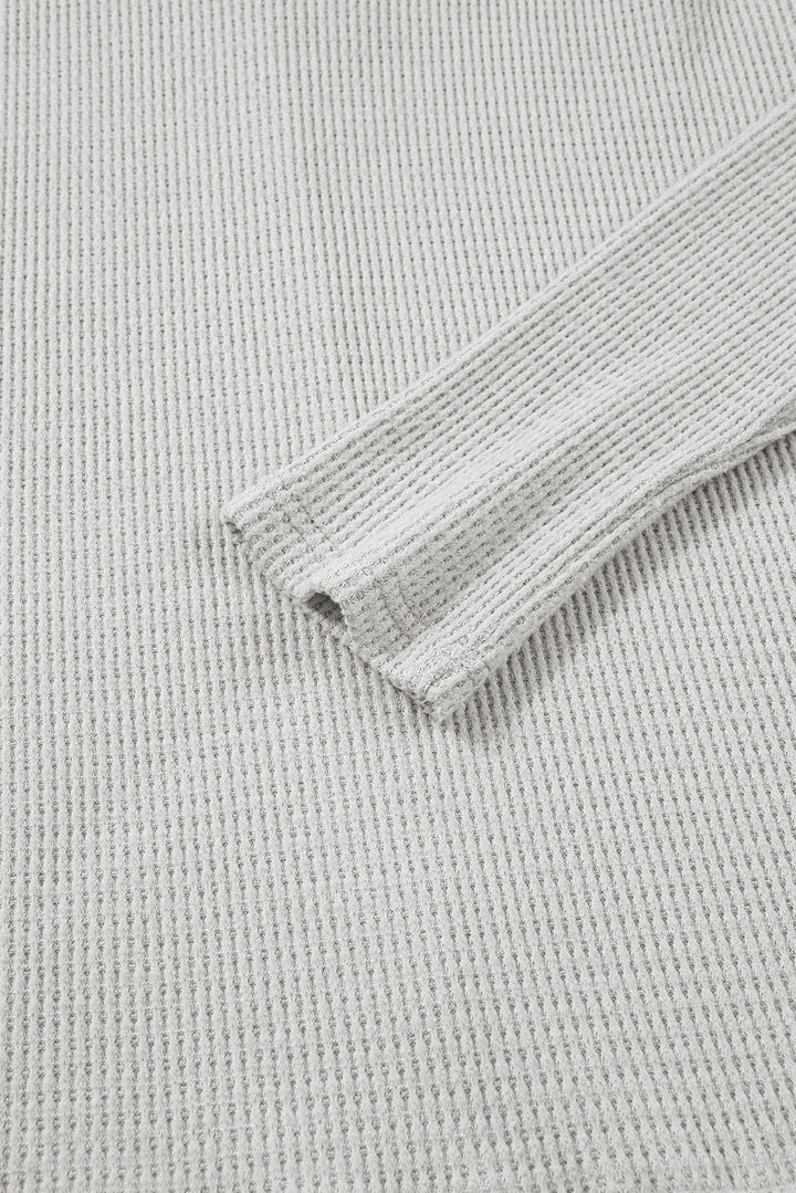 Amber Drawstring Cowl Oversize Top