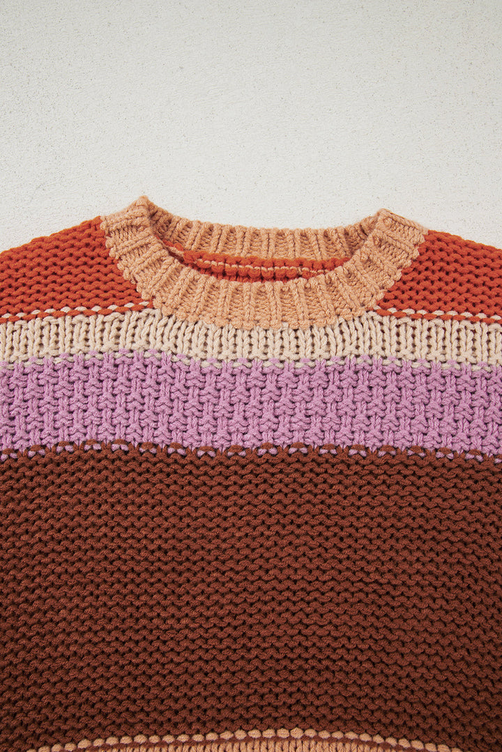 Lydia Cropped Knitted Sweater