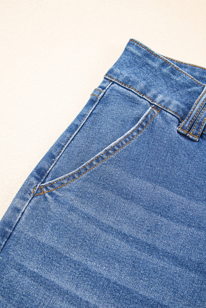 Mikaela Fly Straight Leg Jeans