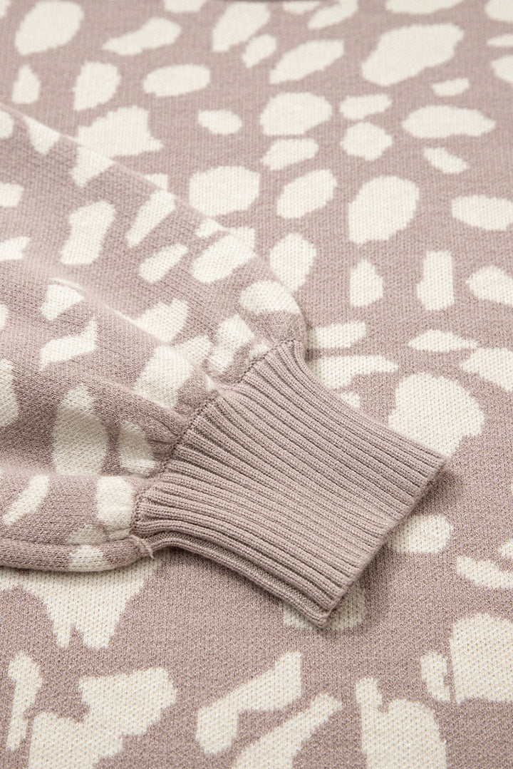 Avery Trim Drop Shoulder Sweater