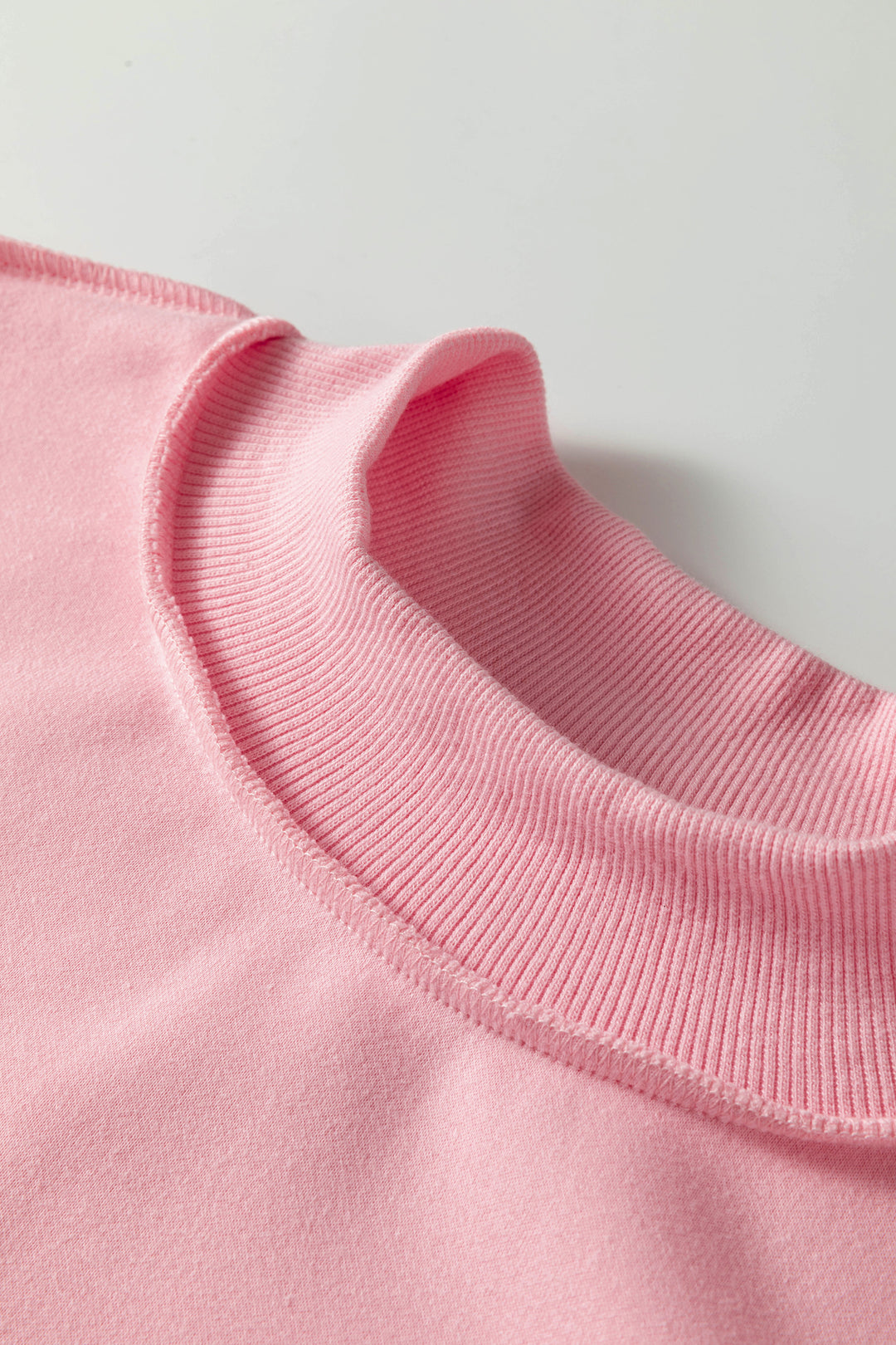 Carrot Oversize Drop Shoulder Reversible Mock Neck Sweatshirt