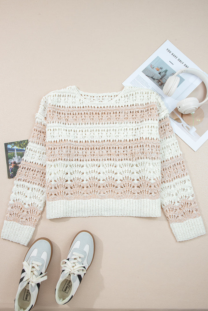 Zararita Drop Shoulder Casual Sweater
