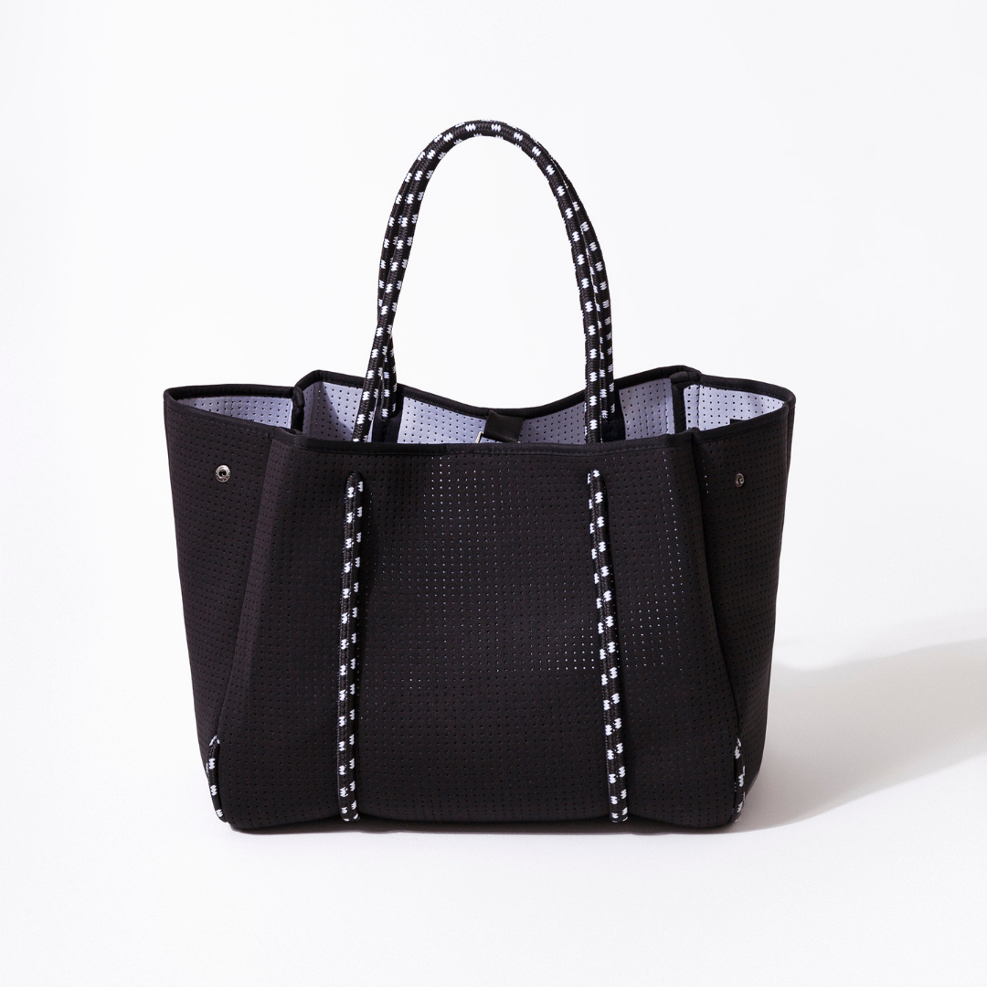 BLACK BASIC SET - EVERYDAY TOTE AND POUCH
