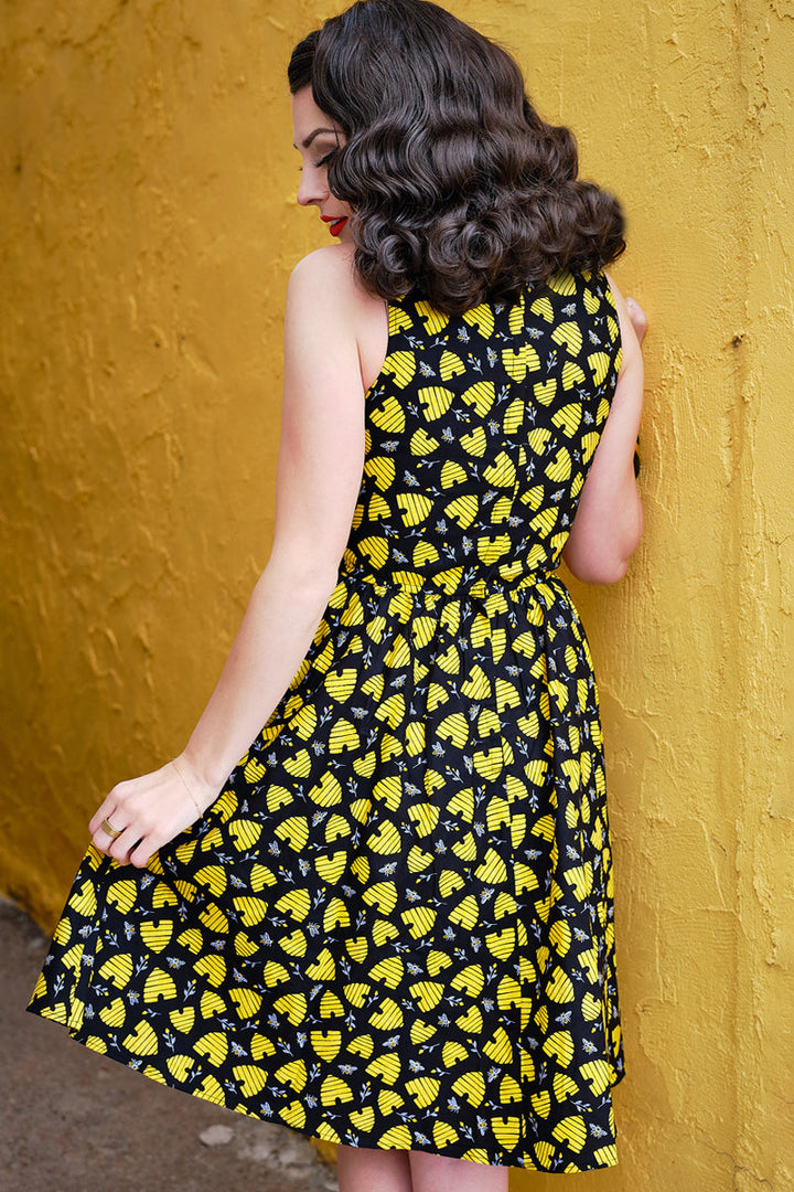 Honey Hives Vintage Dress - Medium only