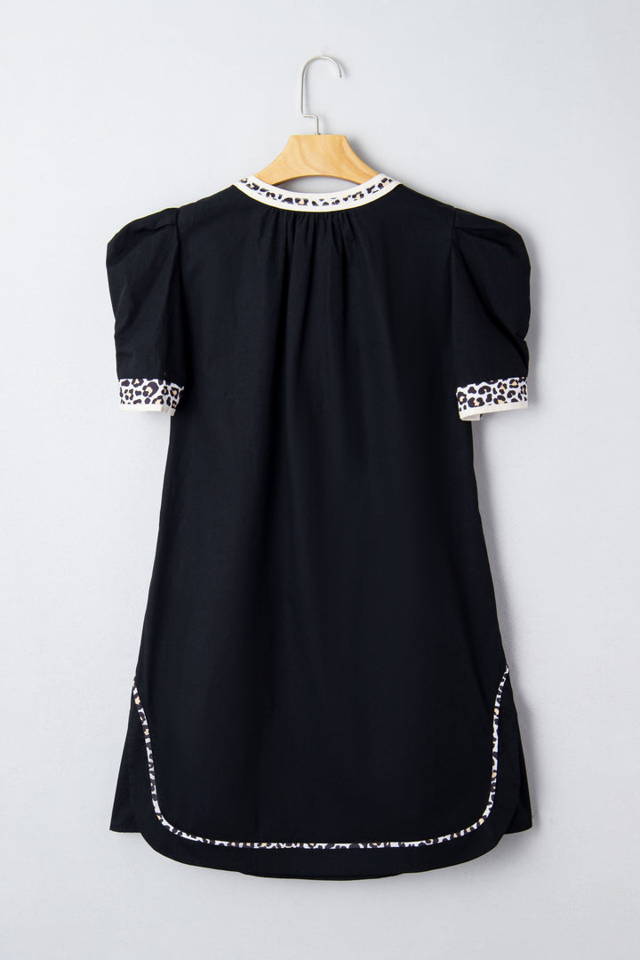 Ruth Sleeve Shift Mini Dress