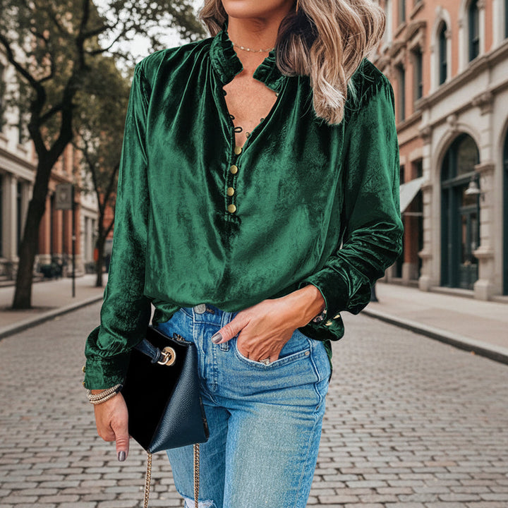Solid Color Midi Dress | Relaxed Fit Women&
