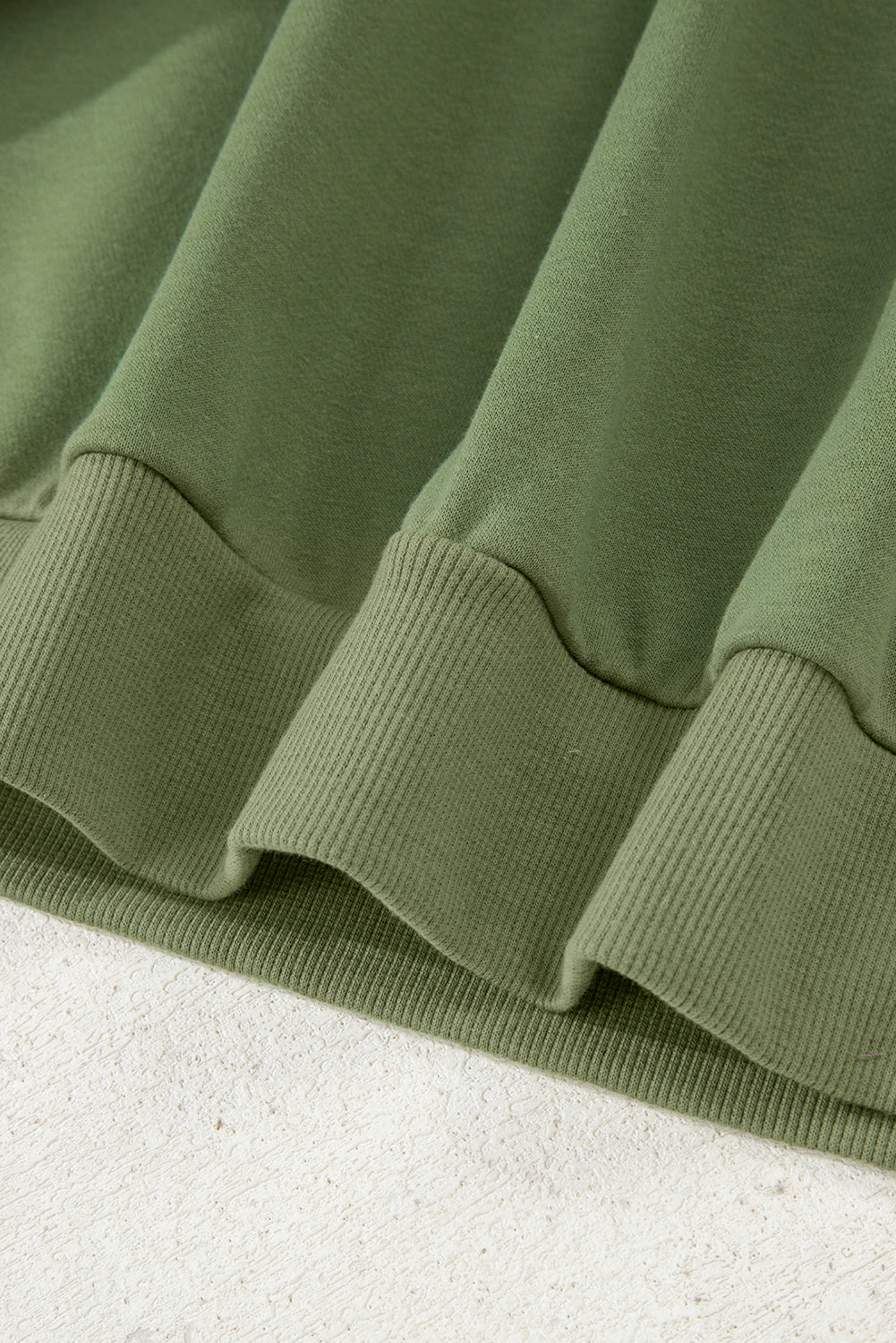 Felitina Patchwork Zip Collar Pullover